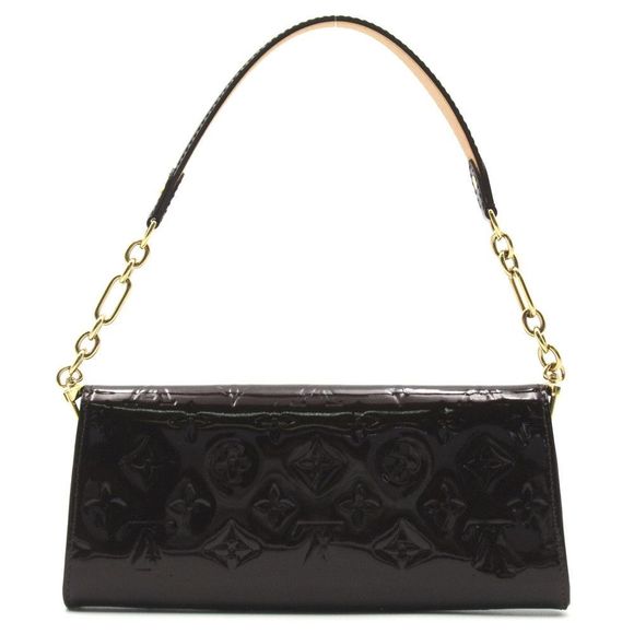 Louis Vuitton Sunset Bluebird Vernis Leather Purple Amaranto Shoulder Bag - Picture 2 of 8